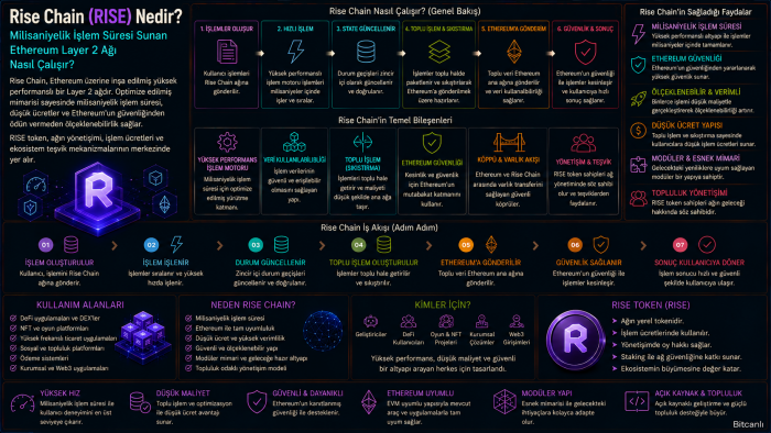 Rise Chain (RISE) Nedir? Milisaniyelik İşlem Süresi Sunan Ethereum Layer 2 Ağı Nasıl Çalışır?